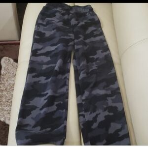 Athletech Fleece sweatpants black and gray Boys Large